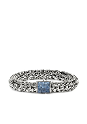 John Hardy sterling silver Icon sapphire bracelet