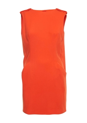Alexander McQueen Pre-Owned epaulette-detail dress - Orange