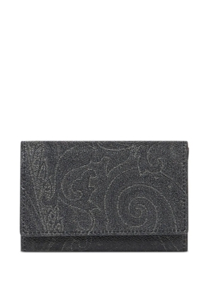 ETRO paisley-print wallet - Black