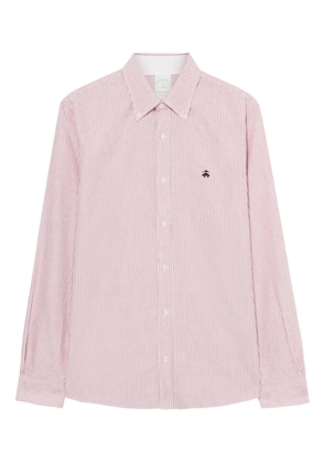 Brooks Brothers striped cotton shirt - Red