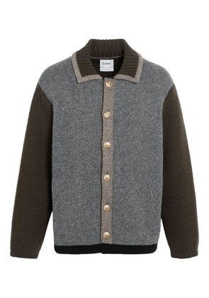 Barrie colour-block buttoned jacket - Grey