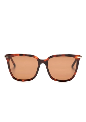 Ferragamo Eyewear square-frame sunglasses - Brown