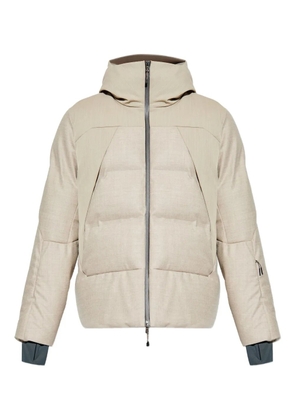 Sease hooded padded ski jacket - Neutrals