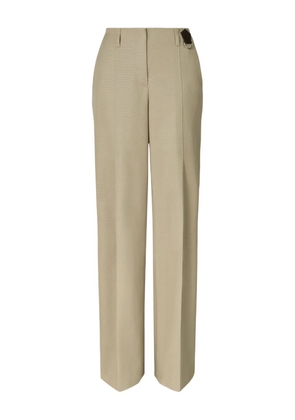 Tory Burch distressed cotton trousers - Neutrals