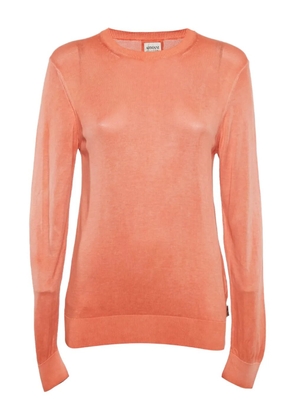 Armani Vintage long-sleeves cotton top - Orange
