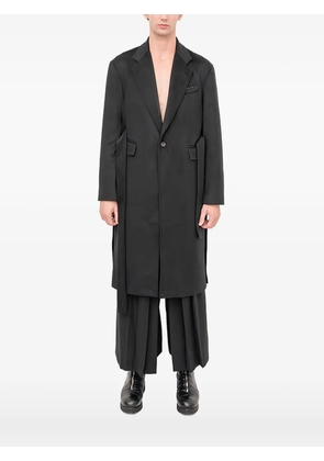 Setchu belted coat - Black
