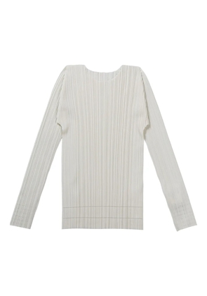 Pleats Please Issey Miyake Soft Pleats blouse - Neutrals