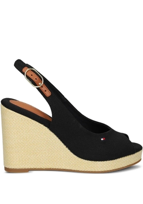 Tommy Hilfiger leather sandals - Black