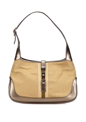 Gucci Pre-Owned 2000-2015 Canvas Web Jackie shoulder bag - Brown