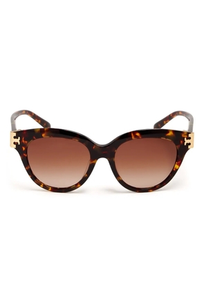 Tory Burch tortoiseshell sunglasses - Brown