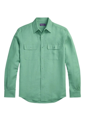 Ralph Lauren Purple Label long-sleeve shirt - Green