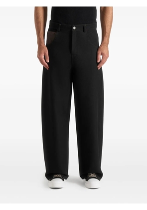 Manière De Voir Lazare classic five pockets trousers - Black