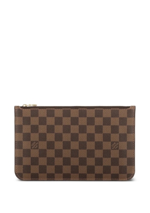 Louis Vuitton Pre-Owned 2000s Damier Azur zip pouch - Brown