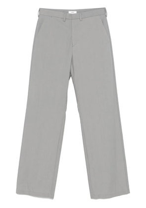 Rier waxed poplin trousers - Grey