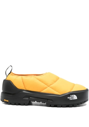 The North Face logo-print sneakers - Yellow