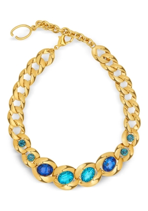Oscar de la Renta Framed Oval necklace - Gold