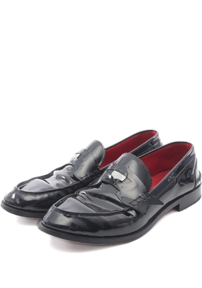 Christian Louboutin Pre-Owned 2000s patent-leather loafers - Black