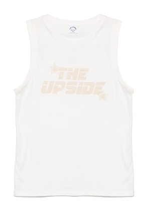 The Upside logo-print tank top - White