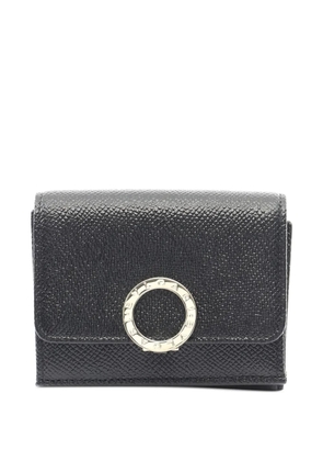 Bvlgari Pre-Owned 20s trifold leather wallet - Black