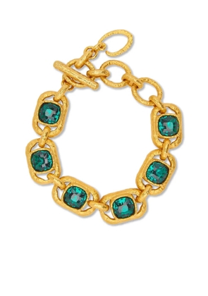 Oscar de la Renta square-shaped chain bracelet - Gold