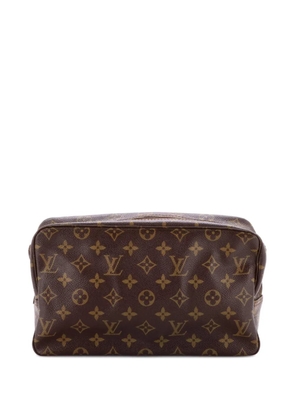 Louis Vuitton Pre-Owned Trousse Toiletry Monogram Canvas 28 pouch - Brown