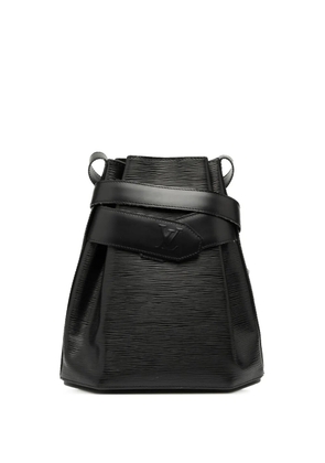 Louis Vuitton Pre-Owned 1995 Epi Sac D Epaule PM bucket bag - Black
