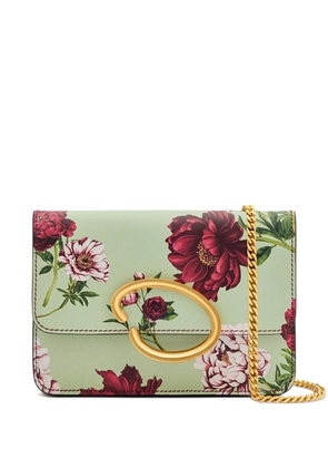 Oscar de la Renta Cherry Blossom cross body bag - Green