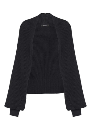 Balmain ribbed cardigan - Black