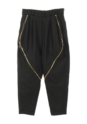 Louis Vuitton Pre-Owned 2000s zip-pocket trousers - Black