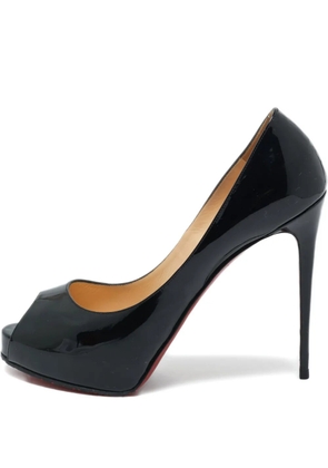 Christian Louboutin Pre-Owned Very Prive peep-toe pumps - Black