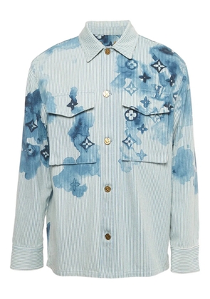 Louis Vuitton Pre-Owned Monogram denim shirt - Blue