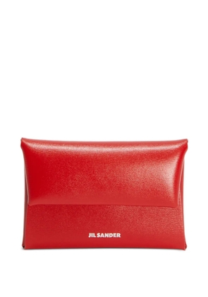 Jil Sander folded card holder - Red