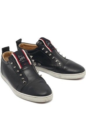 Christian Louboutin Pre-Owned leather sneakers - Black