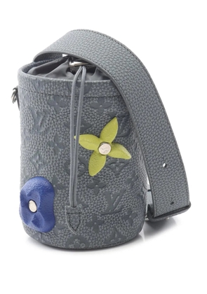 Louis Vuitton Pre-Owned 2021-2025 Monogram Taurillon Chalk Nano Sling Bag crossbody bag - Grey