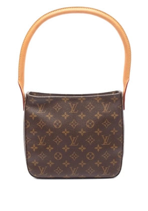 Louis Vuitton Pre-Owned 2002 Looping MM monogram shoulder bag - Brown