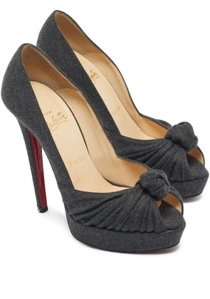 Christian Louboutin Pre-Owned Jenny open-toe pumps - Black