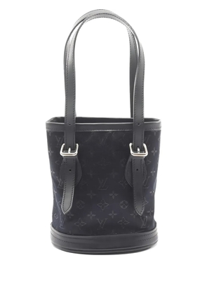 Louis Vuitton Pre-Owned 2001 mini monogram bucket bag - Black