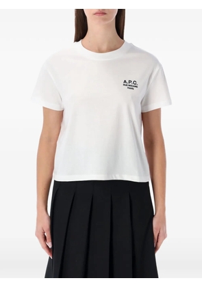 A.P.C. Rue Madame organic cotton T-shirt - White