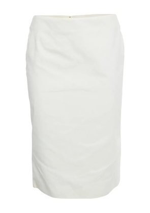 Alexander McQueen Pre-Owned flared midi skirt - Neutrals