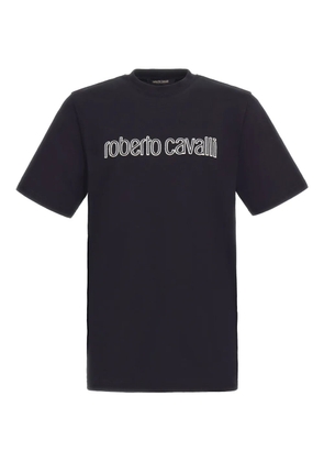Roberto Cavalli logo T-shirt - Black