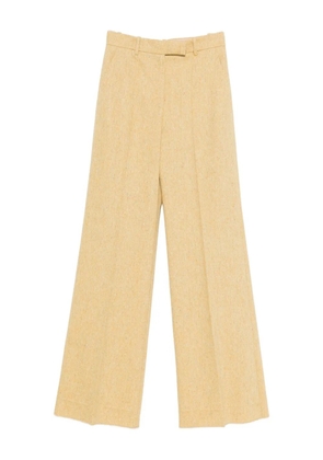 Valentino Garavani belt-loop trousers - Yellow