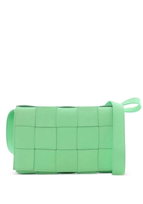 Bottega Veneta Pre-Owned 2012-2025 Nappa Intrecciato Cassette crossbody bag - Green