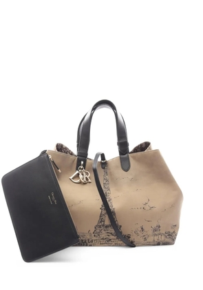 Christian Dior Pre-Owned 2021-2025 Large Oblique Toujours tote bag - Brown