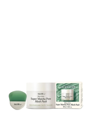 Sum37 Micro-Active Super Matcha pore mask (pack of two) - WHITE