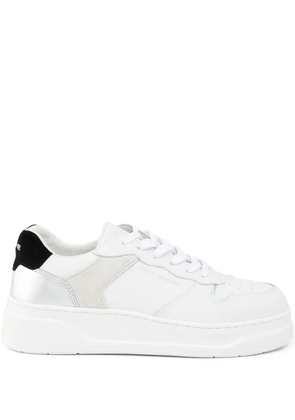 Crime London leather sneakers - White
