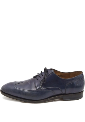 Ferragamo Pre-Owned leather lace-up shoes - Blue