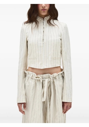Ann Demeulemeester cotton jacket - Neutrals