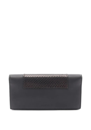 Gucci Pre-Owned 2010s leather bifold long wallet - Black