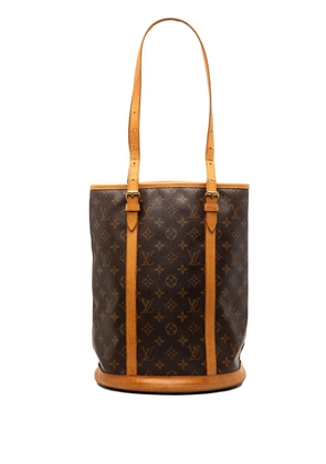 Louis Vuitton Pre-Owned 2015 Monogram GM bucket bag - Brown