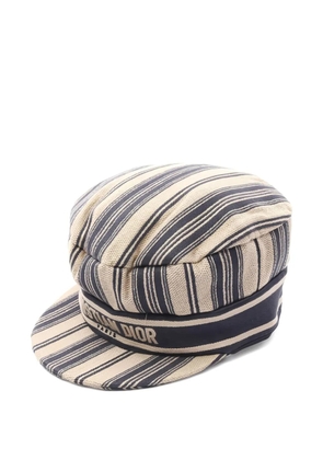 Christian Dior Pre-Owned 2020s baker-boy casquette cap - Neutrals